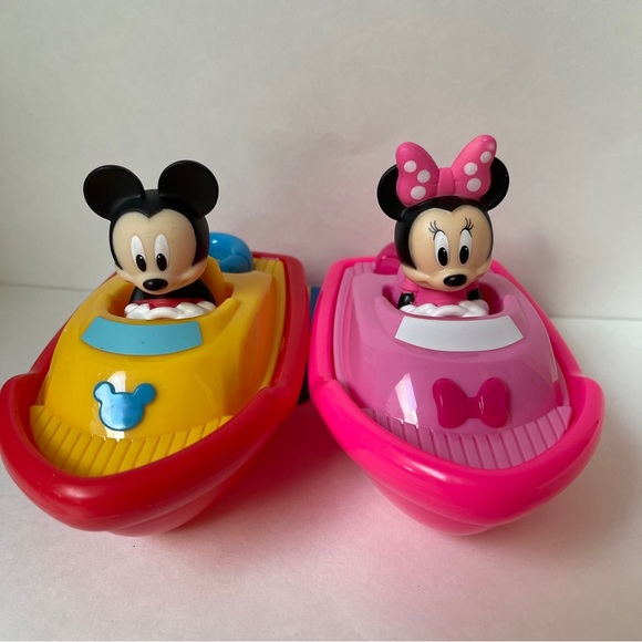 Disney Toys Disney Junior Mickey Mouse Minnie Boat Pool Bath Toys 5